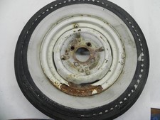 1956-60 BERKELEY SPORTS CAR WHEEL ORIGINAL 4X110MM 12 X 4.5 RIM NO HUBCAPS USED picture