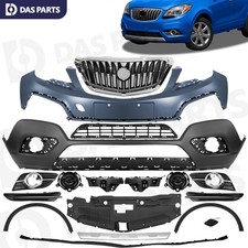 For Buick Encore 2013-2016 Front Bumper Cover Grille Fog Light Bezel Bracket Kit picture