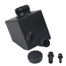 Aluminum Power Steering Pump Fluid Reservoir Tank Black For LS1 LS2 V6 V8 VT VY picture
