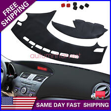 For Mazda 3 2010-2013 Black Leather Car Dashboard Cover Dash Protector Pad Mat picture