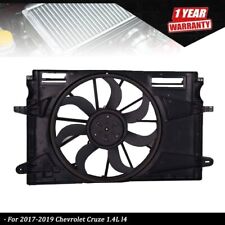 39013323 Radiator & Condenser Fan Assembly Fit For 17-19 Chevrolet Cruze 1.4L l4 picture