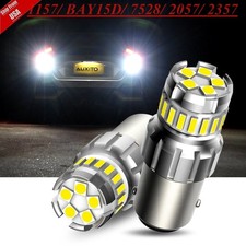 AUXITO 1157 BAY15D 7528 6500k Car LED Reverse Back Up Light Bulbs Bright 2/4/6x picture