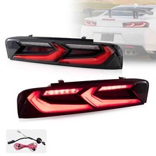 VLAND RED LED Tail light For Chevrolet Camaro 2016-2018 Sequential Rear Lamps picture