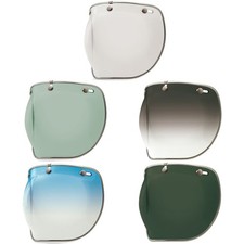 Bell 3-Snap Deluxe Bubble Faceshield Fits Custom 500, R/T and Shorty Helmet picture