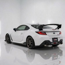 3PCS RJ STYLE CARBON WRAPPED REAR WING SPOILER FOR TOYOTA GR86 ZN8 2021+ picture
