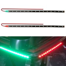 12V Red Green Submersible Navigation Light Waterproof Marine Boat Bow LED Strips picture