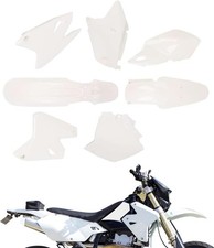 DRZ400 Plastic Fender Fairing Kit Body Work For DRZ400 DRZ400S DRZ400SM White picture