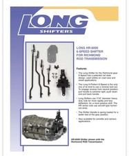 Long Shifters HR-6000 6-SPEED MANUAL TRANS SHIFT KIT FOR RICHMOND Lists $1000+ picture