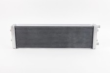 CSF 8030 Heat Exchanger Dual Pass Aluminum Polished Drain Plug Mounting Brackets picture