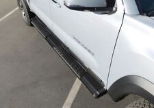 For 05-23 Tacoma DBL Cab/Crew Cab 2p Carbon Steel/PE OE Style D2D Running Boards picture