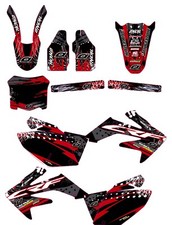 Fits HONDA CRF 250R (2006 / 2009) graphic kit decals stickers racing crf250r picture