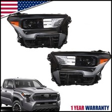 2pcs For 2024-2025 Toyota Tacoma Left & Right Side Led Lamp Headlight Assembly picture