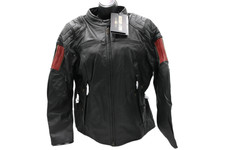 97028-23VW NWT HARLEY-DAVIDSON WOMENS LTHR JACKET NOSTALGIA TRIPLE VENT X-LARGE picture