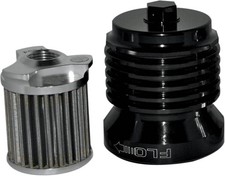 PC Racing Flo Spin-On Stainless Steel Oil Filter Black PCS4B picture