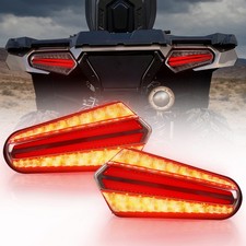 2X Smoked LED Rear Tail Lights For 2009-2022 Polaris Sportsman 500 570 800 850 picture