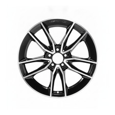 Mercedes C43 AMG 2018 - 2023 85698 aluminum OEM rim 19 x 7.5 CNC Black FRONT picture
