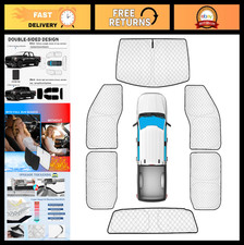 6pcs Thicken Full Window Sun Shades for Ford F-150 2021-2025, UV Block, Blackout picture