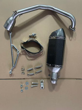 Motorcycle Exhaust Front Connect Pipe For GY6 Engine 125cc 150cc Scooter ATV picture