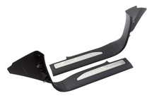2020-2026 Chevrolet Silverado Front Door Sill Plates 84529475 Black w/ Script OE picture