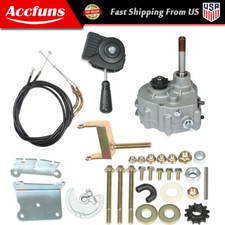 New Go Kart Forward Reverse Gear Box Kit for 2-13HP Engine 4 Stroke Transmission picture