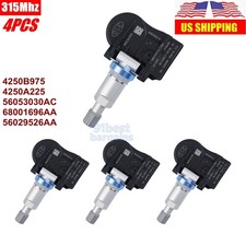 4x TIRE PRESSURE SENSOR TPMS for Mitsubishi Lancer Outlander 315Mhz 4250B975 picture