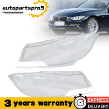 Clear Headlight Lens Cover Pair For BMW 3 Series E90 E91 2005-2012 picture