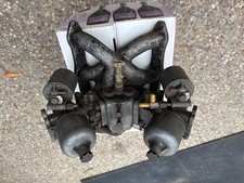 1959 To 1964 Daimler Dart SP250 2.5 Intake & SU HD6 Carburetor Assembly Nice picture