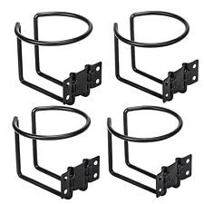 4 pcs Black Coating Ring Boat Cup Holder,Stainless Steel Universal Drink Holders picture
