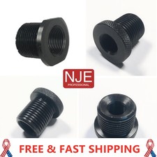 3 Pack Steel Thread Adapter Convert 1/2x28 to 5/8x24.3/4x16.13/16X16. picture