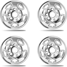 16 inch Wheel Skins for 2003-2026 Chevy Express  1500 2500 3500 4500; Chrome picture