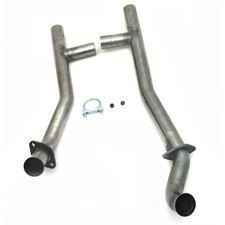 H-Pipe Exhaust Fits Ford Mustang V8 1964-1973 Stainless JBA 1653SH picture