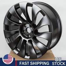 New 20 X 9 Inch Wheel Rim for Tesla Model 3 Performance 2019-2023 Matte Black US picture