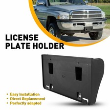Fit 1994 95 96 97 98 99 00-2002 Ram 1500 2500 3500 Front License Plate Bracket J picture