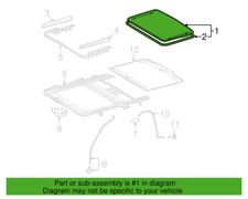 NEW OEM 100% GENUINE Toyota Sunroof Glass-(63201-35100)  2010-2024 4Runner MIAMI picture