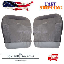 1999-2003 For Ford F150 XLT Driver Passenger Bottom Cloth Seat Cover Gray M2/F2 picture