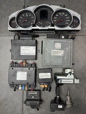 2007-2010 Porsche Cayenne S 957 4.8 V8 ECU KESSY Cluster Key Set 022906032LL picture