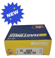 Hastings Chrome Piston Ring Set 2C4640 for STD Bore Engines - Not OVERSIZED picture
