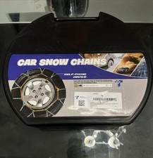 AUVEBY Snow Chains Auto Fixing 1 Min Quick Fit Easy Installation Tire HKN 140 picture
