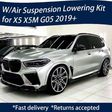 💥for BMW X5 X5M 19+ G05 Fully Adjustable Air Ride Suspension Lowering Links Kit picture