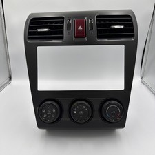 2012-2014 Subaru Impreza Crosstrek 2.0L Manual Climate Control w/Radio Bezel OEM picture