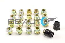 82-92 CAMARO Z28 FIREBIRD TRANS AM LUG NUTS AND COVERS BLACK SET OF 20 (40 PCS) picture