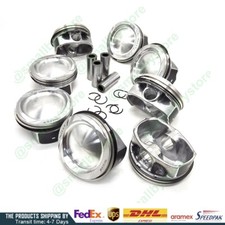 8x Piston with Ring range rover SC SVR 5.0T AJ133 L499 SVR O/S 92.5mm +0.5 18- picture