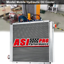 Mobile Hydraulic Oil Cooler 0-130GPM,110HP For Hydraulic System Cooling Silver picture