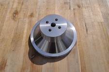 SB Ford Water Pump Pulley One Groove V-Belt 289 302 351W 5.0L Billet Aluminum picture