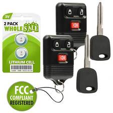 2 Replacement For 1998 1999 2000 2001 2002 2003 F-150 F150 F 150 Key + Fob picture