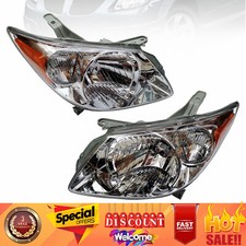 Pair Left & Right For 2005-2008 Pontiac Vibe Wagon Headlamps Assembly Headlights picture