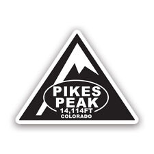 Triangle Pikes Peak Sticker Decal - Weatherproof - co climbed feet camp 14114 picture