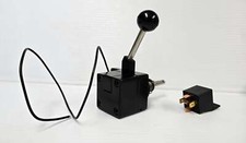 Mid USA 17782 V-Factor Black Lever Action Starter Solenoid 65-88 Harley BigTwin picture