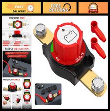 Waterproof 12V-48V Battery Disconnect Switch 275A for Marine, RV, Car, ATV, UTV picture