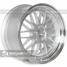 CIRCUIT CP30 18×8 18x9 5-114.3 +35 Silver Staggered Wheels LM Style Mesh picture